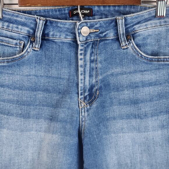 Dear John Denim Shorts Womens Size 29 Blue Medium Wash Stretch 5” Inseam EUC - Picture 6 of 15